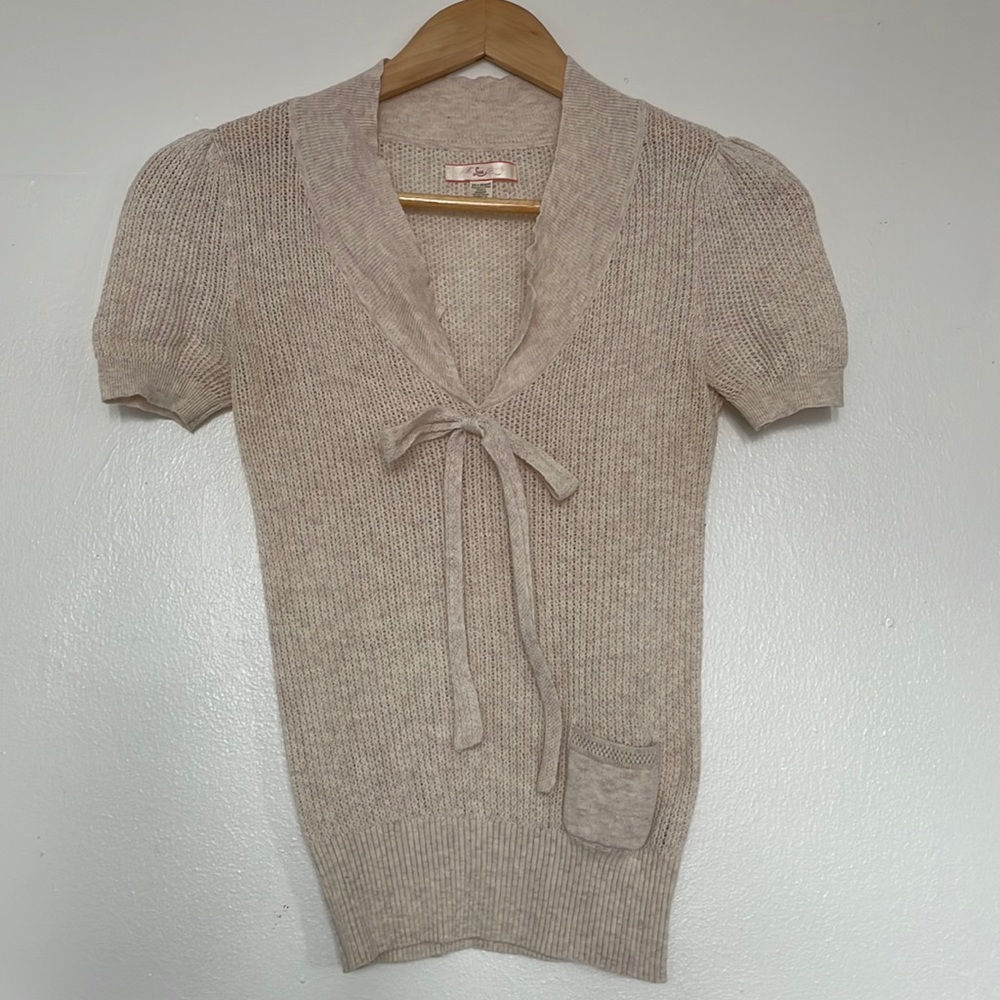 Urban Outfitters “Lux” Knitted Top Size S